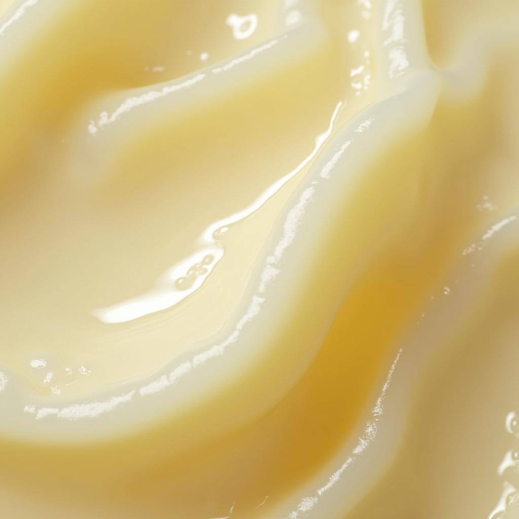Close-up of the whipped Radiance Cream texture